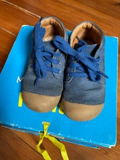 Richter Lauflern Lauflernschuhe Gr. 22 Kinder Jungen Schuhe echt Leder Velours