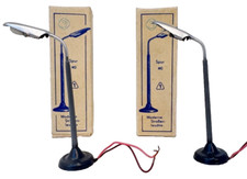 2x - Sm - Moderne Straßenleuchte - ca. 7,7 cm - 16 Volt - 1:87 H0 HO  OVP