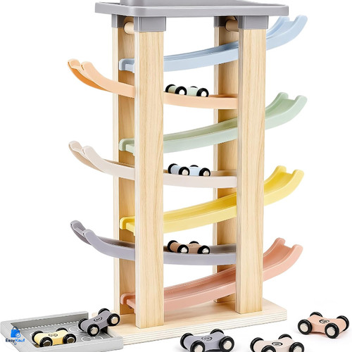 Kugelbahn holzspielzeug spur - kugelbahn,