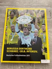 Borussia Dortmund Schwarz. Gelb. Intensiv. Deutscher Fußballmeister 2021 Buch