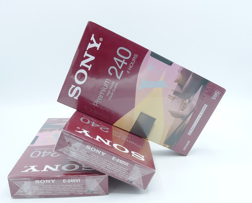 Vhs videokassetten sony - videokassetten,