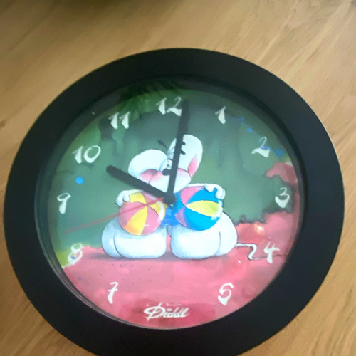 Diddl kinder wanduhr - kinder,