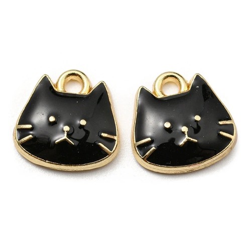 Anhänger charms katze - x,