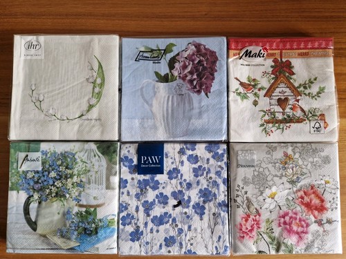 Papier servietten teiliges - servietten, 6-teiliges