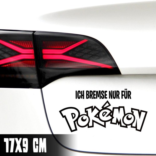 Aufkleber ich bremse - "ich,