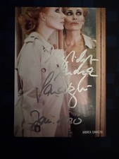 Andrea sawatzki autogrammkarte - sawatzki,