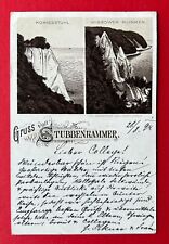 Litho AK RÜGEN 1894 Stubbenkammer mit Konigsstuhl, Wissower Klinken     ( 145964