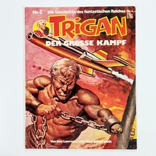 ©1978 Kauka Verlag Comic TRIGAN #5 dt. SC Z2 Science Fiction/Fantasy/Dinosaurier