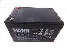 FIAMM Bleiakku FG 21 201 | 12V 12Ah | Lead-Acid Schwarz