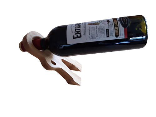 Weinflaschenhalter aus holz - aus,