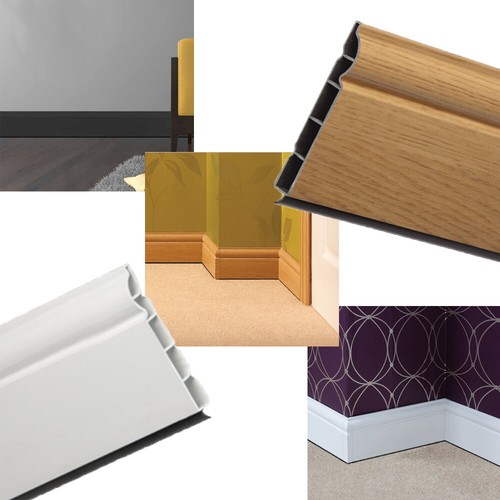 Kunststoff sockelleiste pvc - sockelleiste,
