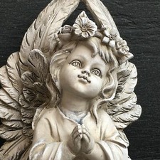 XL Trauerengel 25cm Rose Herz