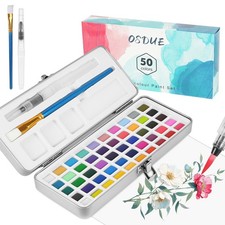 Aquarellfarben Set, 50 Farben