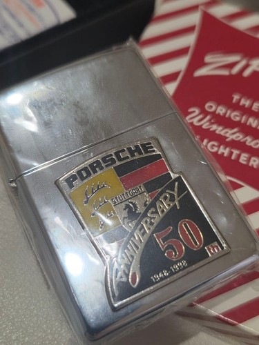 Porsche 50th anniversary - porsche, zippo