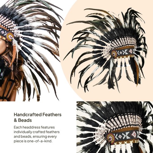 Indianer feder kopfschmuck hut - indianer,
