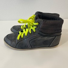 Leolo Sneaker Schuhe Turnschuhe High Top grau Gr 33 Knöchelturnschuh
