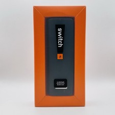 Switch It Etui Brillenetui Brillen Bügel Logo schwarz limited edition NEU