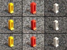 Lego Fenster 1x1x2 rot gelb weiß 29, 29bc01, 29c01 - VARIANTE + FARBE wählen