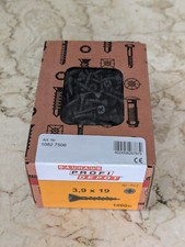 Kurze Schrauben Kreuz 3,9x19 Rigips, OSB-Platten, Ständerprofile