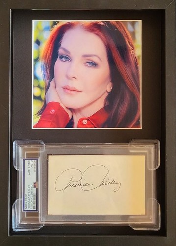 Priscilla presley autogramm - priscilla,