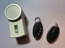 Homematic KeyMatic weiß, HM-Sec-Key Türschlossant. + HM-RC-KEY4-2 + HM-RC-KEY4-3