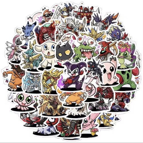 Digimon sticker animation - digimon,