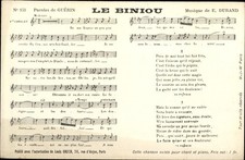 Lied Ak Le Biniou, Guerin, E. Durand - 2931556