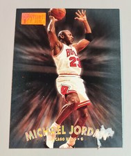 Michael Jordan # 29 NBA SkyBox Premium 97-98 Fleer/SkyBox Bulls N.Mi-Mi Vintage