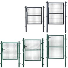 Gartentor Zauntor Einzeltor Metall Stabmattenzaun Gartentür Schlüssel Tor Hoftür