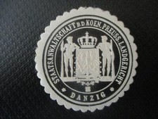 Siegelmarke - (627),