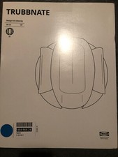 Ikea Lampenschirm Trubbnate Hängeleuchte Blau Weiß Retro 794.191.32 Neu, OVP