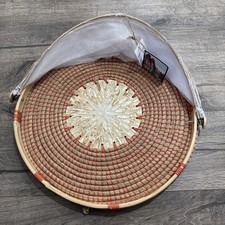 Großes handgewebtes Servieren