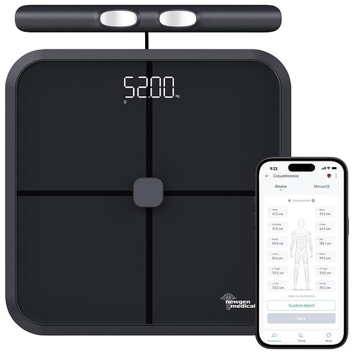 Digitale körperfettwaage mit - digitale,
