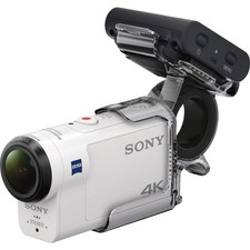 SONY FDR-X3000RFDI 4K + RM-LVR3 + AKA-FGP1 Zeiss Action Cam , WLAN