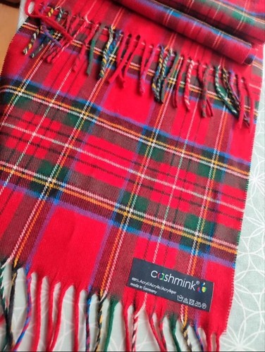 Schal caschmink 140 - caschmink(tartan), l-140