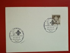 (1221) Sonderstempelbeleg, Ebingen, PLZ 747, Schwäbisches Landesturnfest