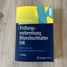Prüfungsvorbereitung Bilanzbuchhalter IHK Manfred Wünsche | 7. Aufl. | Neuwertig