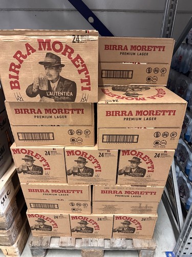 24x birra moretti original - 24x,