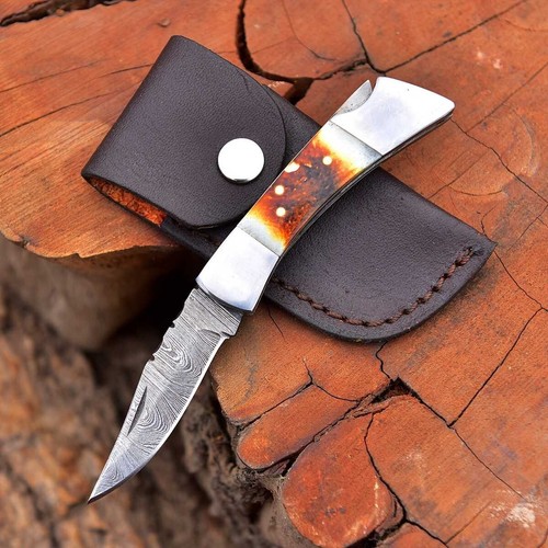 Damast taschenmesser - damast,