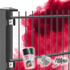 Doppelstabmattenzaun 6/5/6