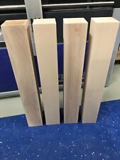 4 massive Tischbeine Holz