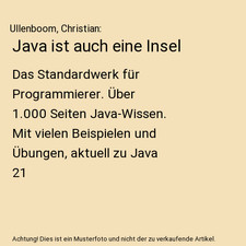Java ist auch eine Insel: Das