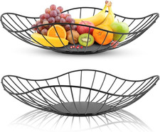 Obstschale aus Metall modern