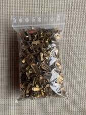 510 Set Musterklammern Flachkopfklammern 12 mm für Luftpolstertaschen Versandtas