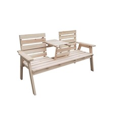 Gartenbank mit integr Tisch