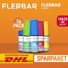 5 x Flerbar Liquids - 10 &