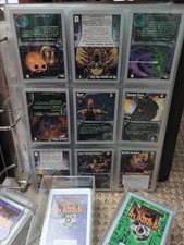 NET RUNNER Sammelkarten +Alben gefüllt 1996