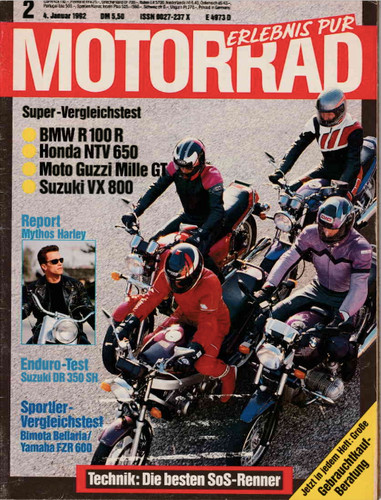 Zeitschrift motorrad 1992 - zeitschrift, 2/1992