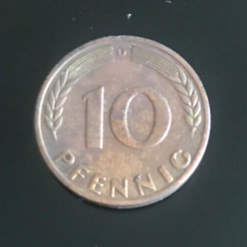 Pfennig 1950 bank - 10, d