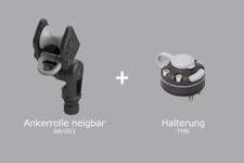 Set: Fasten Ankerrolle +